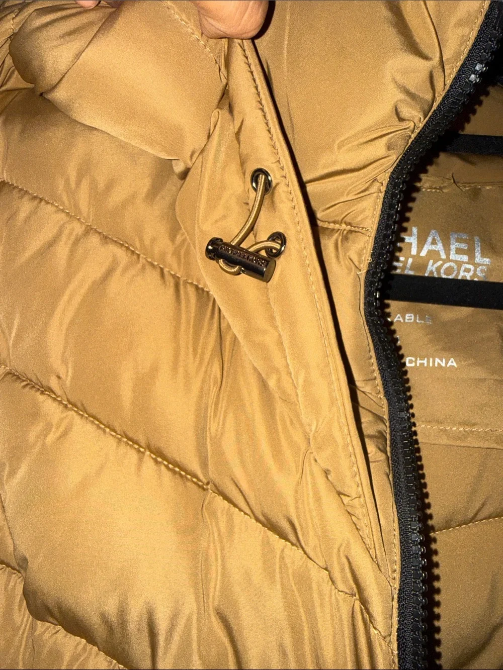 Michael Kors lightweight quilted